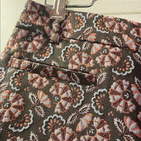 Anthropologie Essential Slim Patterned Trousers - Picture 2 of 11